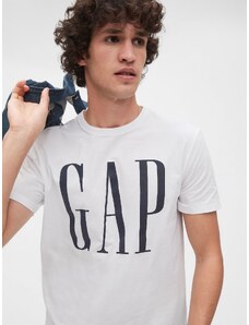 Ασπρη Gap Logo Μπλούζα