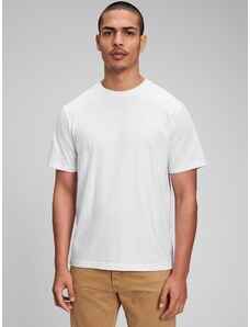 GAP Άσπρη Original Μπλούζα από 100% Οργανικό Βαμβάκι