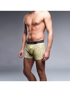 Prince Oliver Boxer Κίτρινο με Ρινόκερο Cotton Stretch WILD LIFE COLLECTION