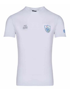 Prince Oliver T-Shirt Λευκό Limited Edition Ελληνική Παραολυμπιακή Ομάδα