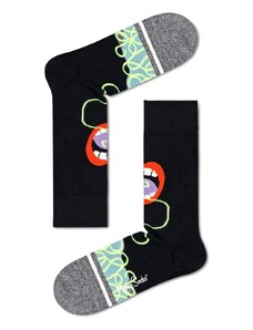 Κάλτσες Ανδρικά Happy Socks Μαύρο SOU01-9000