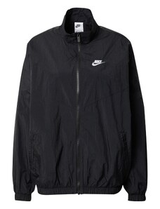 Nike Sportswear Φθινοπωρινό και ανοιξιάτικο μπουφάν μαύρο / λευκό