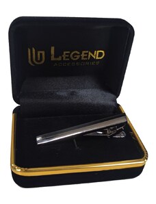 Legend - LGTC-Τ049 - Tie Clip - Silver - Αξεσουάρ Κλιπ Γραβάτας