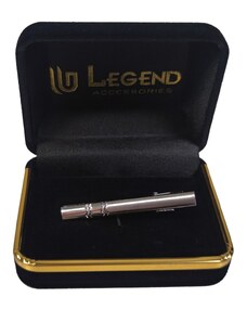 Legend - LGTC-Τ505 - Tie Clip - Silver - Αξεσουάρ Κλιπ Γραβάτας