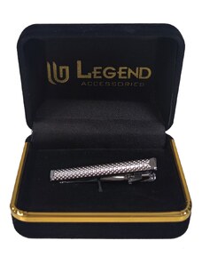 Legend - LGTC-Τ509 - Tie Clip - Silver - Αξεσουάρ Κλιπ Γραβάτας