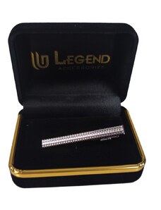 Legend - LGTC-Τ506 - Tie Clip - Silver - Αξεσουάρ Κλιπ Γραβάτας