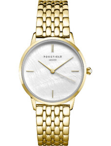 ROSEFIELD The Pearl - RMGSG-R01 Gold case with Stainless Steel Bracelet