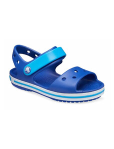 Crocs Crocband Sandal Kids Cerulean Blue Παιδικά Ανατομικά Σανδάλια Μπλε Ρουά (12856-4BX)