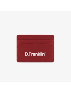 Πορτοφόλι-Θήκη για κάρτες D.Franklin Κόκκινο DFKWAL001-0003