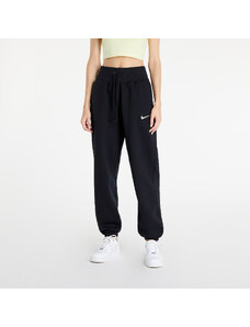 Γυναικείες φόρμες Nike Sportswear Phoenix Fleece Women's High-Waisted Oversized Sweatpants Black/ Sail