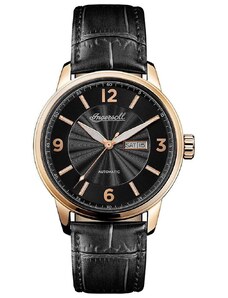 INGERSOLL The Regent Automatic I00203 Black Leather Strap