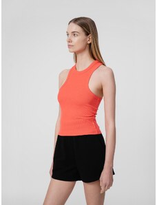 Women's crop-top with asymmetric strap