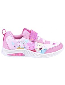 Cerda;Disney Παιδικά sneakers Peppa με φωτάκια 4948 ροζ απαλό