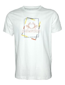 Vactive Ανδρικό t-shirt με στάμπα σε λευκό χρώμα - Large