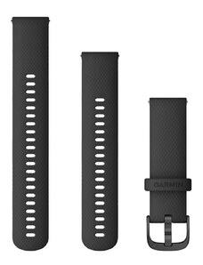 GARMIN Watch Bands Quick Release 22mm Black Silicone 010-12932-21