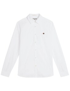TED BAKER Πουκαμισο Fonik Ls Poplin Shirt 254808 white