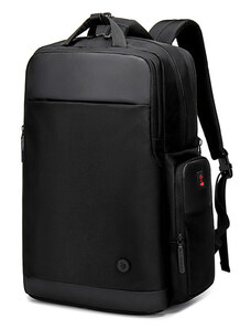 ARCTIC HUNTER GOLDEN WOLF τσάντα πλάτης GB00397-BK με θήκη laptop 15.6", USB, μαύρη