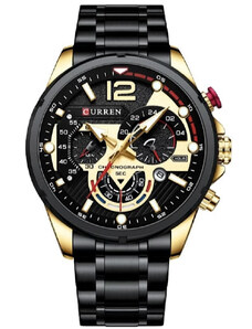 Ανδρικό Ρολόι Curren 8395 - Black/Gold