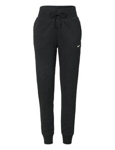 Nike Sportswear Παντελόνι 'PHOENIX' μαύρο / λευκό