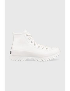 Πάνινα παπούτσια Converse Chuck Taylor All Star Lugged 2.0 χρώμα άσπρο