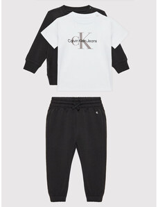 Σετ t-shirt, μπλούζα και παντελόνι Calvin Klein Jeans