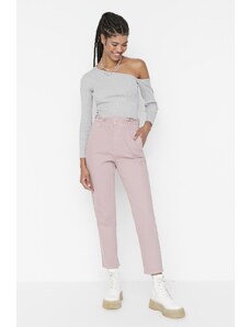 Trendyol Jeans - Ροζ - Ίσιο