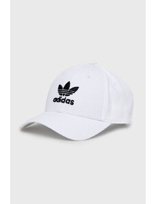 Βαμβακερό καπέλο του μπέιζμπολ adidas Originals NHL Pittsburgh Penguins 0 χρώμα: άσπρο H-MVPSP15WBP-QL FJ2545