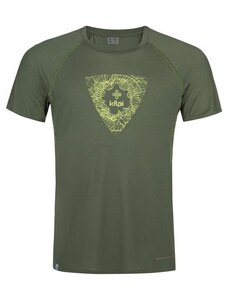 T-shirt για τρέξιμο ανδρών Kilpi WYLDER-M χακί