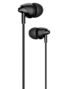USAMS earphones με μικρόφωνο EP-39, 3.5mm σύνδεση, Φ10mm, 1.2m, μαύρα