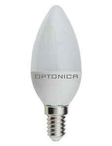 OPTONICA LED λάμπα candle C37 1423, 3.7W, 4500K, E14, 320lm