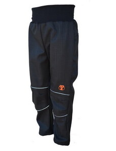 Kukadloo Καλοκαιρινό μαλακό παντελόνι - μαύρο-ανακλαστικό