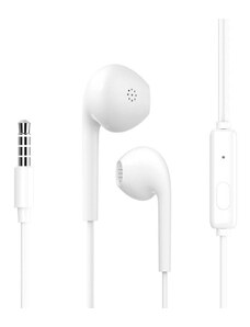 CELEBRAT earphones G12 με μικρόφωνο, 14.2mm, 3.5mm, 1.2m, λευκό