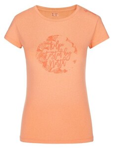 Γυναικείο λειτουργικό T-shirt KILPI LISMAIN-W κοραλί