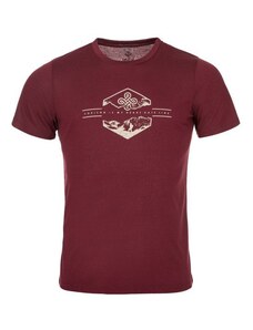 Ανδρικό T-shirt εξωτερικού χώρου Kilpi GAROVE-M σκούρο κόκκινο