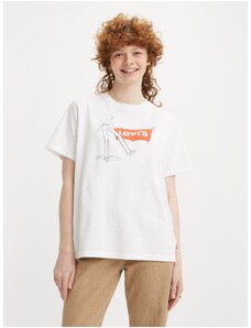 Levi's Λευκό Γυναικείο T-Shirt Levi's Για Κορίτσια - Γυναίκες