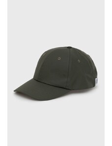 Καπέλο Rains 13600 Cap χρώμα: πράσινο