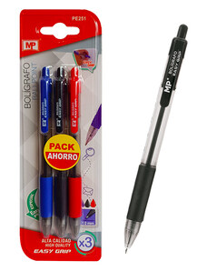 UMIDIGI MP σετ στυλό διαρκείας τριών χρωμάτων PE251, 1.0mm, 3τμχ
