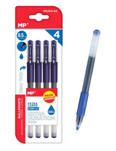 UMIDIGI MP στυλό διαρκείας gel PE254-02, 0.5mm, μπλε, 4τμχ