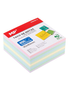 UMIDIGI MP χαρτάκια σημειώσεων PN032-2, 90x90mm, 400τμχ, χρωματιστά