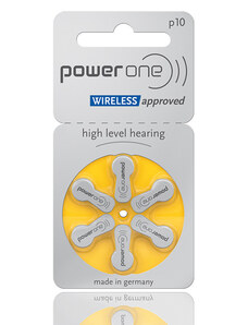 UMIDIGI POWER ONE μπαταρίες ακουστικών βαρηκοΐας P10, mercury free, 1.45V, 6τμχ