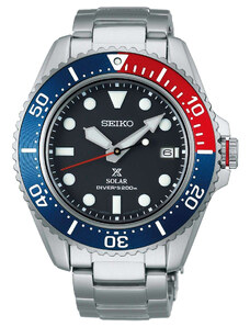 SEIKO Prospex Divers Solar - SNE591P1 Silver case with Stainless Steel Bracelet