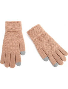 Γυναικεία γάντια Doca 62635 μπεζ
