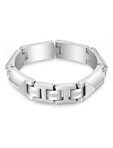POLICE Bracelet Geometric Metal | Silver Stainless Steel PEAGB0001419