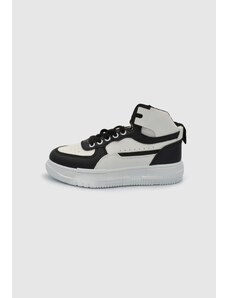 Joya Γυναικεία Chunky Sneakers Αθλητικά λευκά με μαύρο / 698522