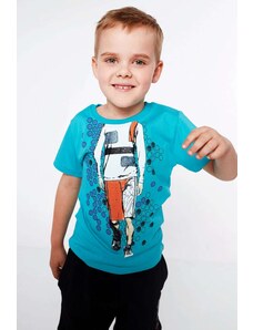 FASARDI T-shirt για αγόρια με εφαρμογή μέντας