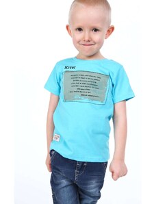 FASARDI Αγορίστικο μπλε T-shirt με στάμπα