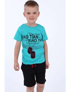 FASARDI T-shirt για αγόρια με στάμπα μέντας