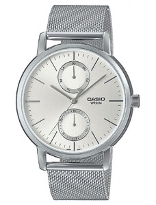 CASIO Collection MTP-B310M-7AVEF Silver Stainless Steel Bracelet