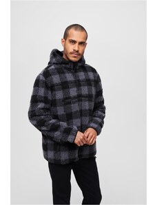 Brandit Teddyfleece Worker Pullover Jacket Black/Grey
