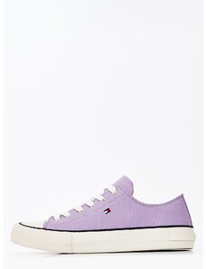 Γυναικεία Παπούτσια Casual Sneaker.Girl.W Μωβ Ύφασμα Tommy Hilfiger